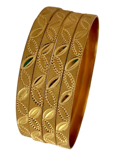 Gold-Plated Bangles